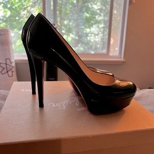 Black Louboutin Bianca heels 40.5